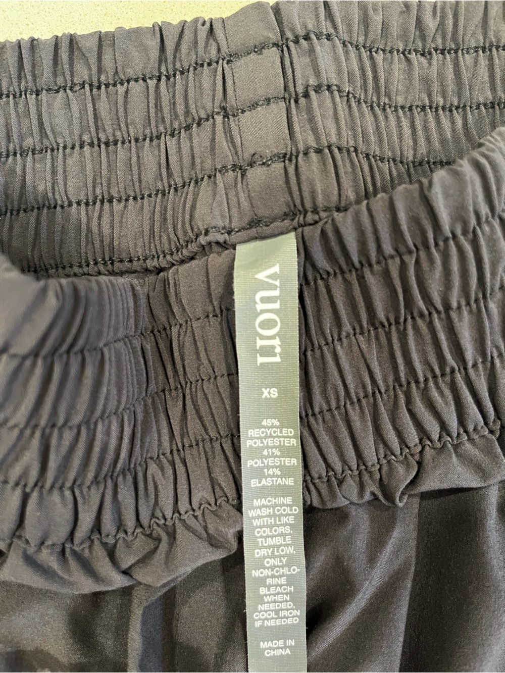 Vuori Black Villa Shorts - Picture 5 of 5